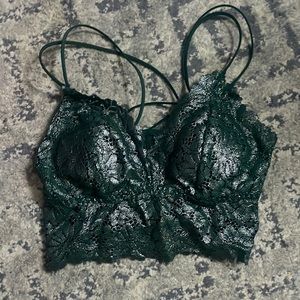 Green bralette